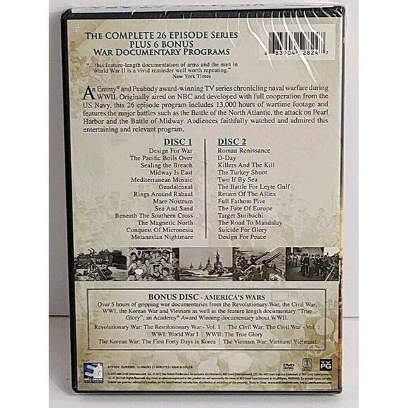 Victory at Sea DVD WW2 1952 Documentary Complete 26 Episode Series 683904528247 - Picture 2 of 6